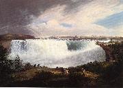 Alvan Fisher The Great Horseshoe Fall, Niagara USA oil painting artist